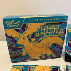 Pokemon Ascended Heroes ETB EMPTY (NO PACKS OR PROMO) includes Accessories - Image 4