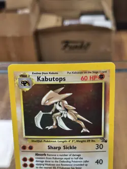 Pokemon TCG Kabutops Fossil 9 Holo Unlimited Holo Rare - Free Shipping! - Image 2