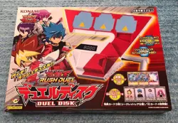 Yu-Gi-Oh Yugioh Rush Duel Duel Disk & 4 ID & 3 Promo Cards Set CG1761 KONAMI new - Image 1