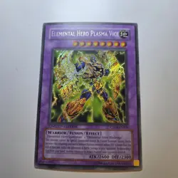 Yu-Gi-Oh! Elemental Hero Plasma Vice CT04-EN006 Collectors Tin Secret Rare GC - Image 2