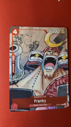 Franky ST01-010 C One Piece 25th Anniversary Promo Card Alternate Art Manga - Image 1