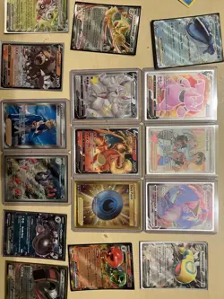 Pokemon Card Collection - Full Arts, Rare Cards, Sleeved, Mint Condition - Image 2