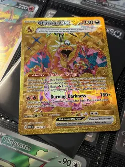Pokemon TCG Charizard EX Obsidian Flames Holo Hyper Rare Card 228/197 LP-NM - Image 3