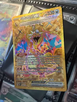 Pokemon TCG Charizard EX Obsidian Flames Holo Hyper Rare Card 228/197 LP-NM - Image 4