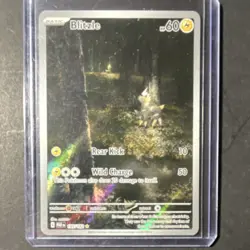 Pokemon TCG Blitzle 195/182 SV04: Paradox Rift Holo Illustration Rare 60 HP Card - Image 1