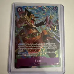 One Piece Card Game - EB04-036 - Foxy - Alt Art - English - Image 1
