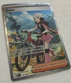Pokemon Dawn 129/94 SIR 2025 TCG Phantasmal Flames English Card - Image 4