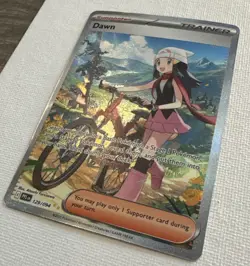 Pokemon Dawn 129/94 SIR 2025 TCG Phantasmal Flames English Card - Image 5