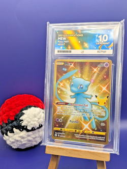 Mew - 025/025 - Celebrations - Gold Card - ACE 10 - PERFECT SUBGRADES - Image 1