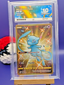 Mew - 025/025 - Celebrations - Gold Card - ACE 10 - PERFECT SUBGRADES - Image 2