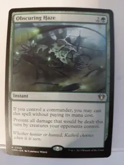 Obscuring Haze #308 (NM) Commander Masters CMM Magic MTG pack fresh - Image 1
