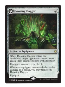 Dowsing Dagger Lost Vale Ixalan Artifact Near Mint Condition - Image 1