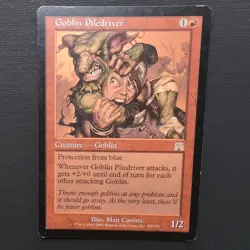 Magic The Gathering MTG Goblin Piledriver Onslaught - Image 1