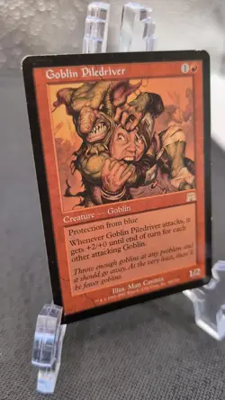 Magic The Gathering MTG Goblin Piledriver Onslaught - Image 2
