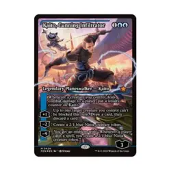 WOTC Foundations Kaito, Cunning Infiltrator (Showcase) (MR) NM - Image 1