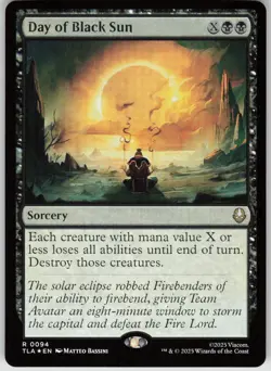 MTG Day of Black Sun Foil NM Avatar: The Last Airbender Magic 94 - Image 1