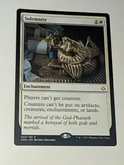 Solemnity Near Mint, English Hour of Devastation MTG Magic - Image 1