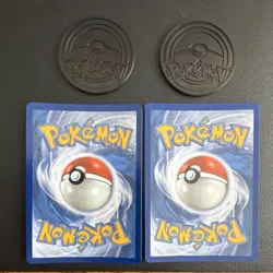Pokemon Pikachu 2026 Pokemon Day Stamped Card Lot (2 Cards) & Coins - Image 2
