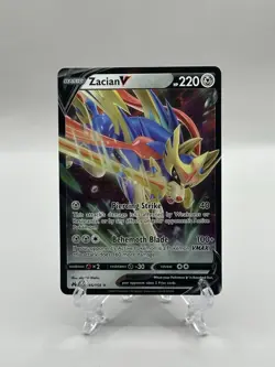🔥Pokemon TCG-Zacian V-Crown Zenith-095/159-Holo-Ultra Rare-M/NM!🔥 - Image 1