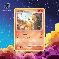 Carte Pokemon Ouisticram 70/127 Platine Francais - Image 1