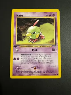 Pokemon NATU 67/111 1st Edition Neo Genesis - Near Mint 🍒 - Image 1