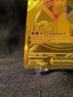 2026 POKEMON ASCENDED HEROES #294/217 MEGA CHARIZARD Y EX GOLD HYPER RARE (READ) - Image 5