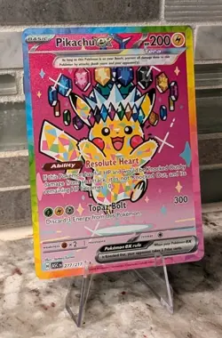 Pokemon TCG Pikachu EX Ascended Heroes SIR 277/217 EN - Illustrator James Turner - Image 1