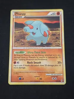 Phanpy 66/95 Call of Legends Regular Pokemon TCG Light Played Condition - Image 1