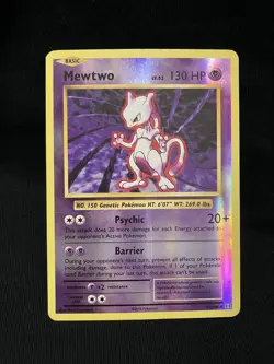 Mewtwo 51/108 Evolutions 2016 Reverse Holo Holofoil Rare Pokemon TCG Nintendo - Image 2