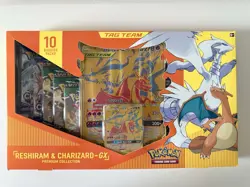 Pokemon TCG: Reshiram & Charizard GX Premium Collection SEALED - Image 1