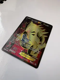 Pokemon Tyranitar EX 91/98 XY Ancient Origins Ultra Rare Full Art Holo English - Image 2