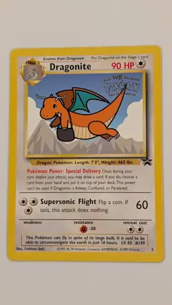 Pokemon Dragonite Black Star Promo 5 – LP - Image 1