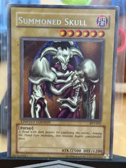 Yu-Gi-Oh! TCG Summoned Skull Secret Rare Holo BPT-002 - Image 1