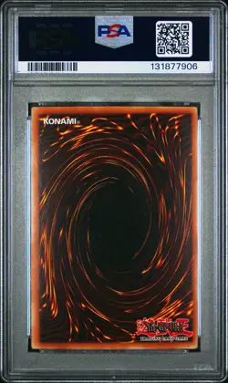 2003 Yu-Gi-Oh! Statue Of The Wicked Pharaonic Guardian PGD 1st Ed Super PSA 9 - Image 2