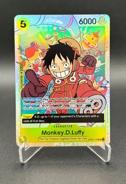 One Piece Monkey.D.Luffy OP07-109 SR - 500 Years in the Future 2024 - Image 1