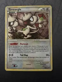 Pokemon TCG Smeargle Holo Rare Card 8/90 Undaunted - Image 1