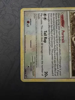 Pokemon TCG Smeargle Holo Rare Card 8/90 Undaunted - Image 4