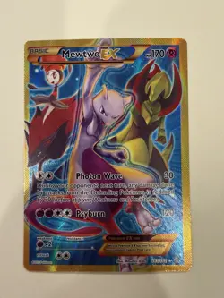 Mewtwo EX 163/162 Secret Rare Breakthrough English Card Pokemon TCG - Image 4