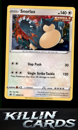 Snorlax - SWSH119 SWSH119 Pokemon Promo SWSH: Sword & Shield Promo Cards Card NM - Image 1