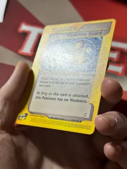 WEAKNESS GUARD 141/147 Aquapolis NON-HOLO E-Series/E-Reader Pokemon TCG card NM - Image 2