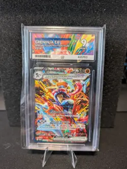Greninja EX Scarlet & Violet Twilight Masquerade Card 214/167 Ace 9 Pokemon TCG - Image 1