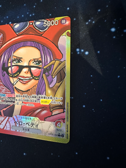 One Piece Card Game OP05 Belo Betty Leader Alt Art Japanese - Image 3