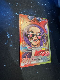 One Piece Card Game OP05 Belo Betty Leader Alt Art Japanese - Image 5