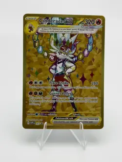 Cinderace ex - 163 SV: Scarlet & Violet Promo Cards Holo Pokemon TCG NM - Image 1