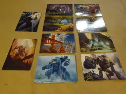 Lot of 10 Magic The Gathering Art Series Cards - Mixed Series - Image 2