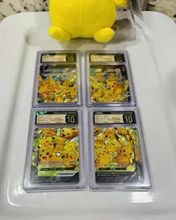 Pikachu V Union 4 Cards Set English CGC Pristine Collection Celebrations Pokemon - Image 2