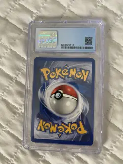 CGC 9 MINT Scoop Up Trainer 2000 Base Set 2 Pokemon Card 107/130 Rare - Image 2