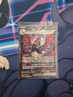 Charizard ex - 234/091 SIR - Paldean Fates - English Pokemon Card 234 shiny - Image 1