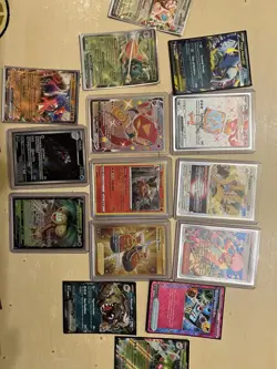 Pokemon Card Collection - Full Arts, Rare Cards, Sleeved, Mint Condition - Image 2