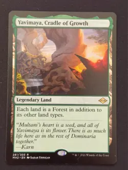 Yavimaya, Cradle of Growth Modern Horizons 2 Regular - Image 1